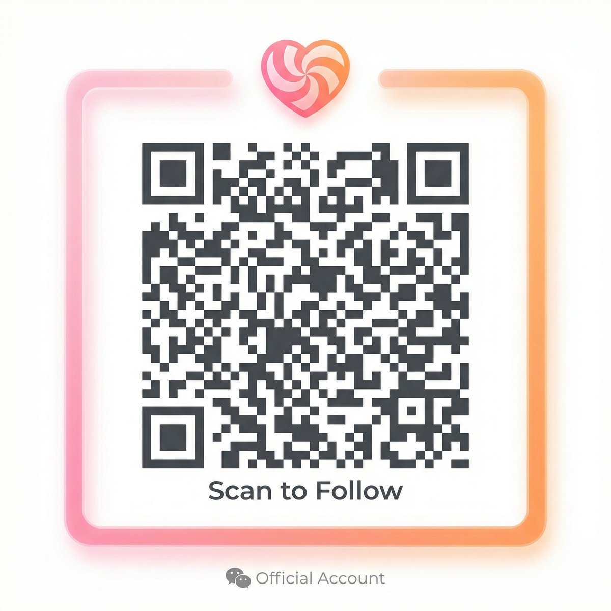 小欣奈公众号二维码